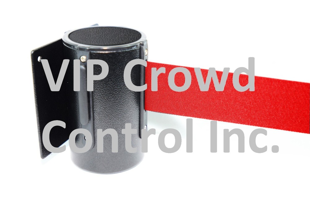 RETRACTABLE BELT STANCHION, 5 PCS COMBO SET, RED BELT