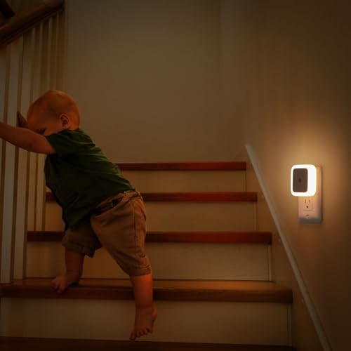 Night Light, Night Lights Plug into Wall 8-Pack, Nightlight Plug in Warm White