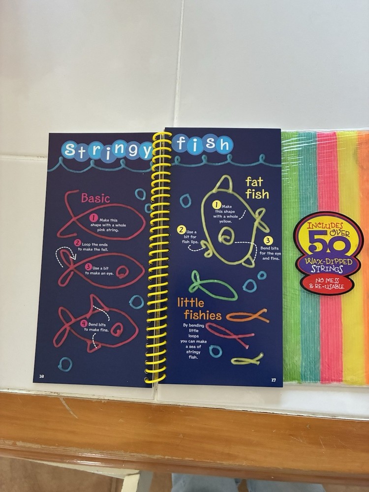 Klutz Wax Strings: Make Things with String that Clings By Michael Sherman