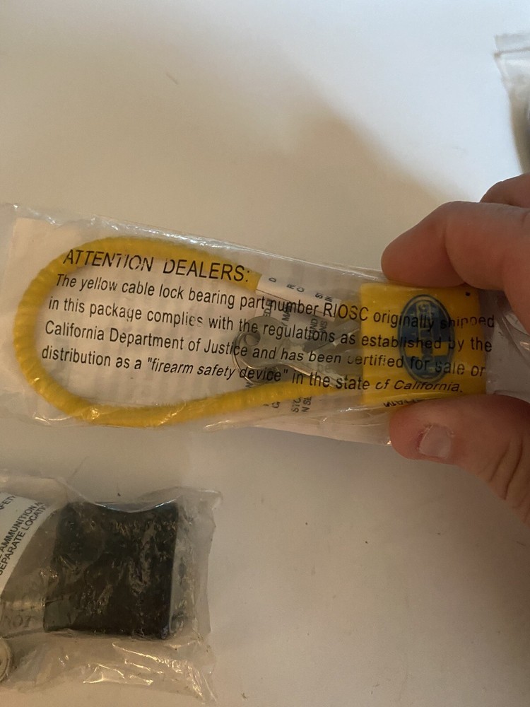 3 Gun Cable Safety Locks