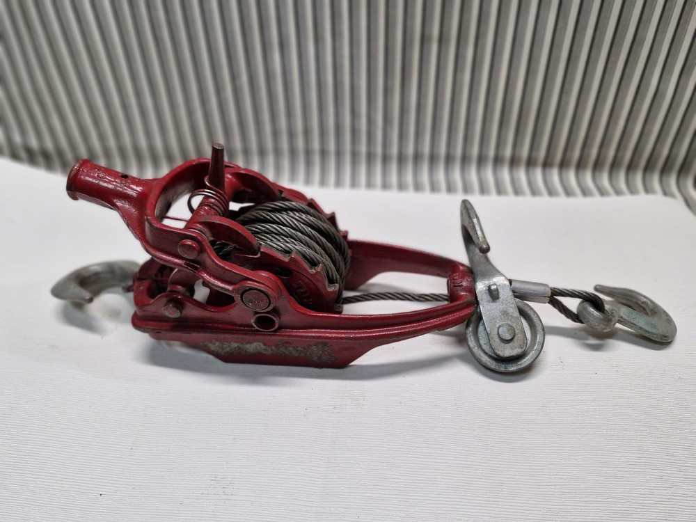 2 ton Wyeth-Scott More Power Puller Wire Cable, With Double Line