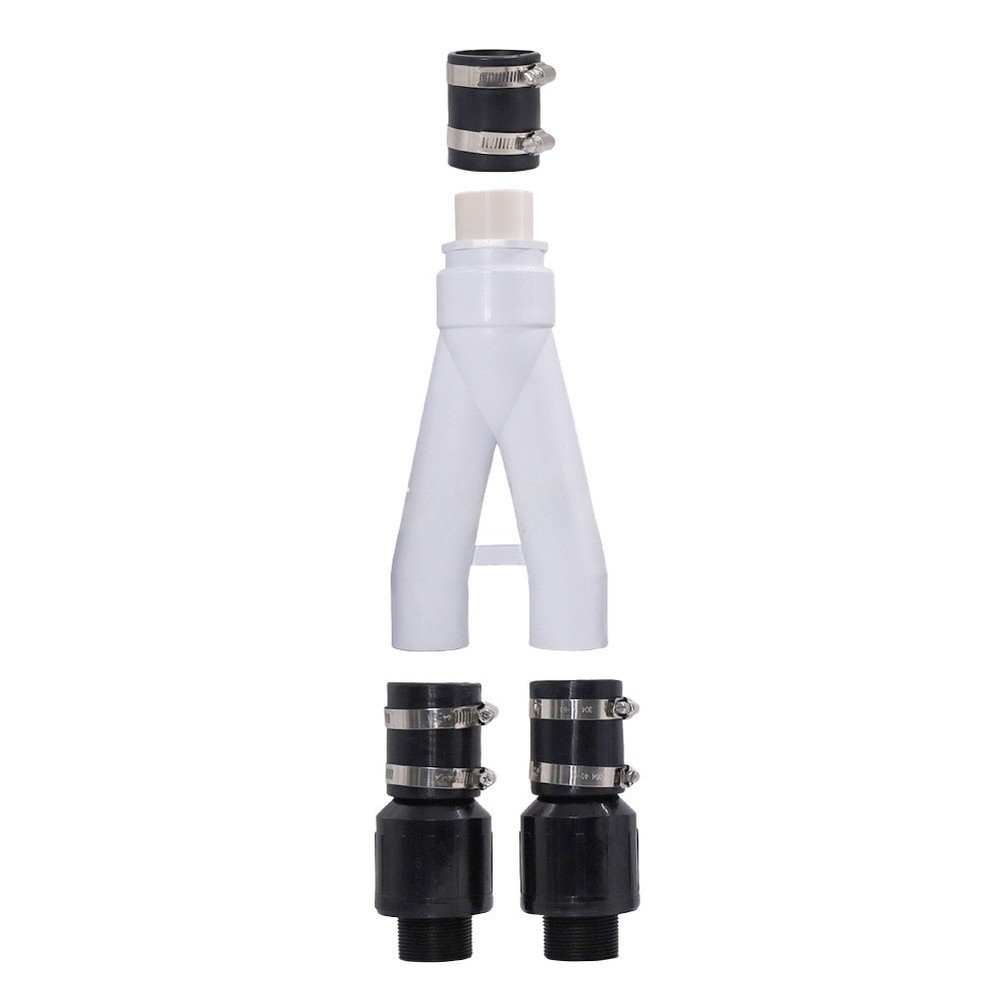 Y-type Check Valve Dual Pump Mounting Kit Suitable for Basement Diving Connector