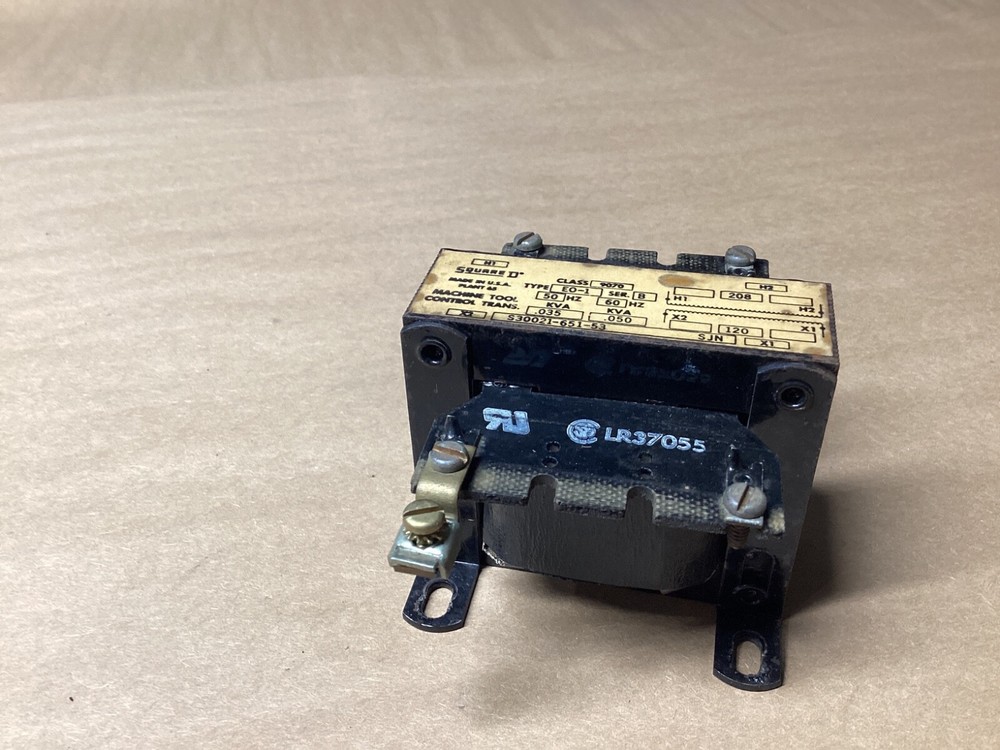 Square D 9070 Machine Tool Control Transformer 9070 Type E0-1  #101F130PR6*CO