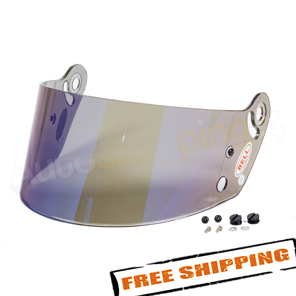 BELL 2010165 SRV-281 Blue Mirror DSAF Helmet Shield