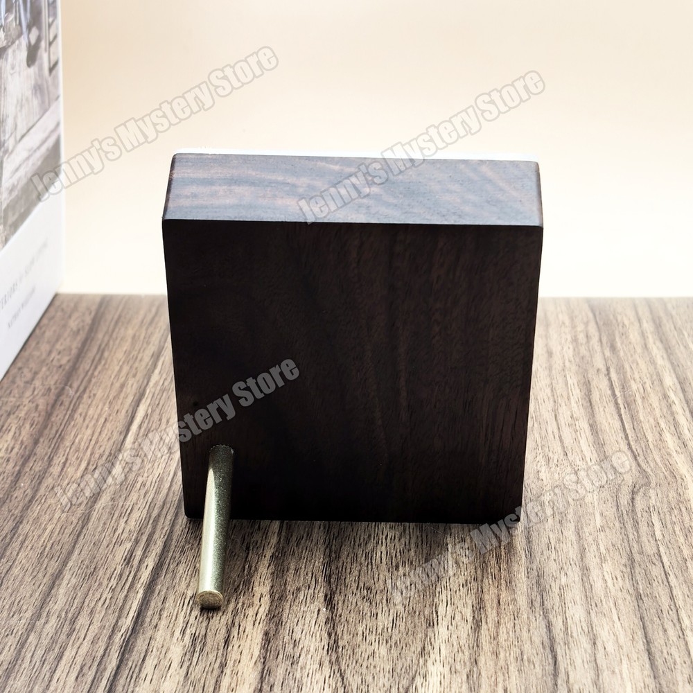 Black Walnut Wood Lighter Collection Display Case Storage Box for Zippo Lighter