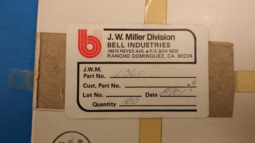 (5PC) 1360 MILLER FOR TYPICAL CIR. OPERATION SEE  APP. NOTE AN-432 FROM MOTOROLA