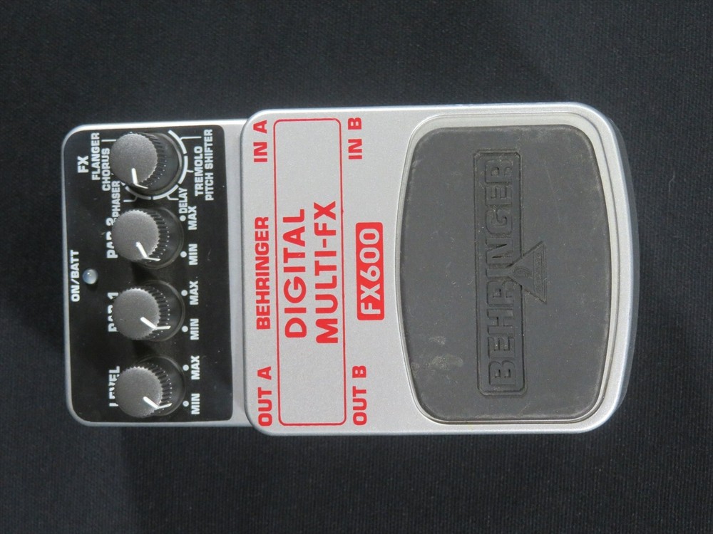 behringer digital multi-fx fx600 guitar effects pedal effect ultra japan