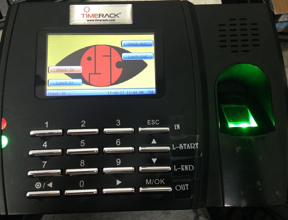 Time attendance terminal