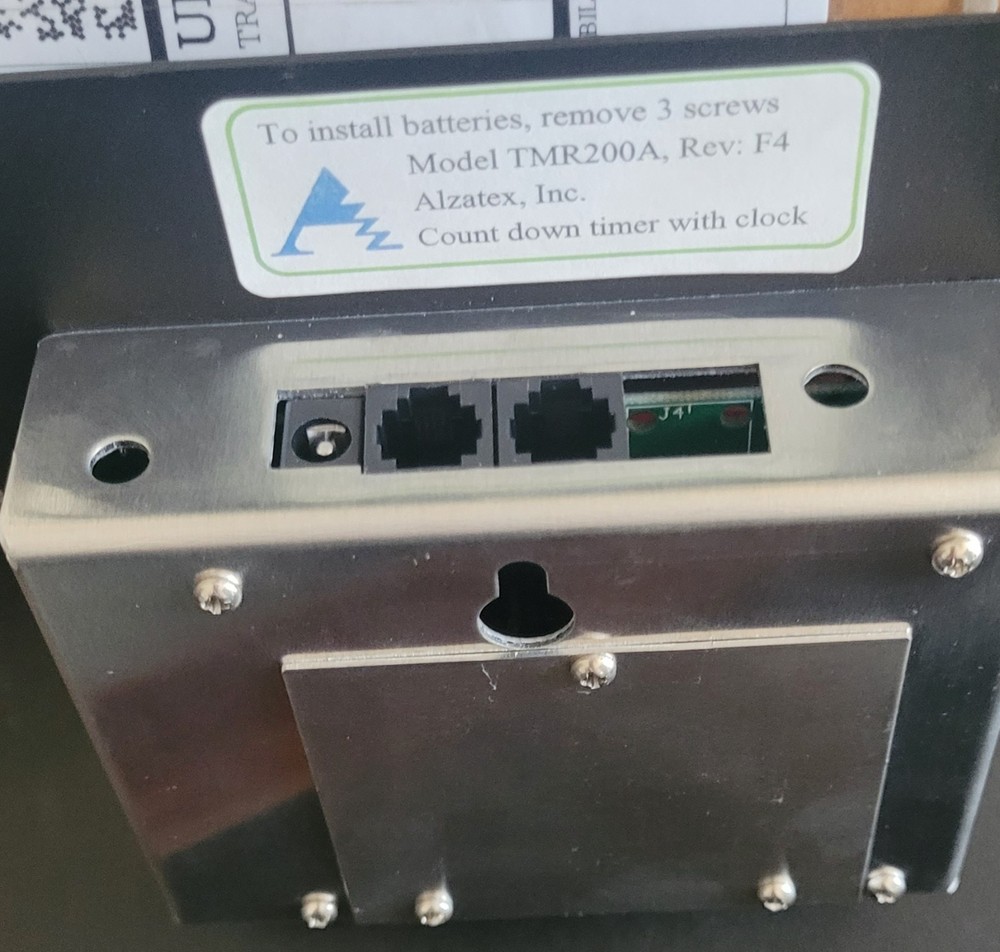 Middle Atlantic L5-CLOCKTIMER4 L5 Lectern Presenter Panel Clock Timer