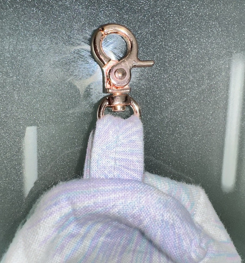 Handmade Pet Bag Holder - tie-dye pattern