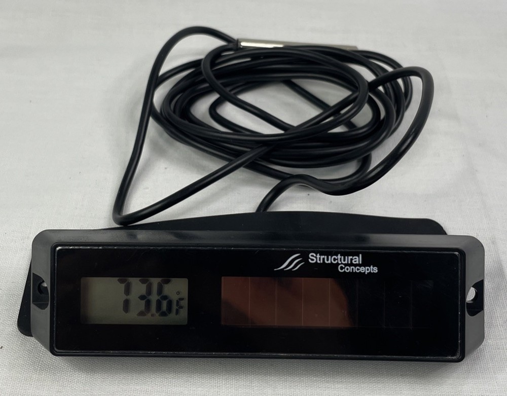 Structural Concepts 30806 Thermometer with Sensor, Digital
