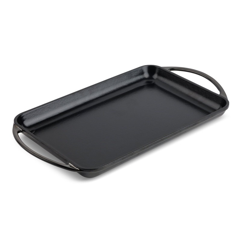 Nonstick Cast Iron Griddle Durable Easy Clean Cooking Pan Kitchen Essential New