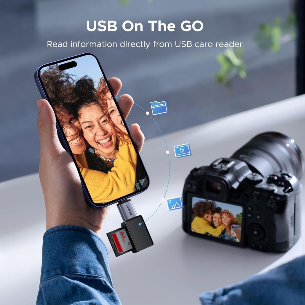 4 Pack USB C to USB Adapter with 10Gbps Speed, Compatible with iPhone & Mac