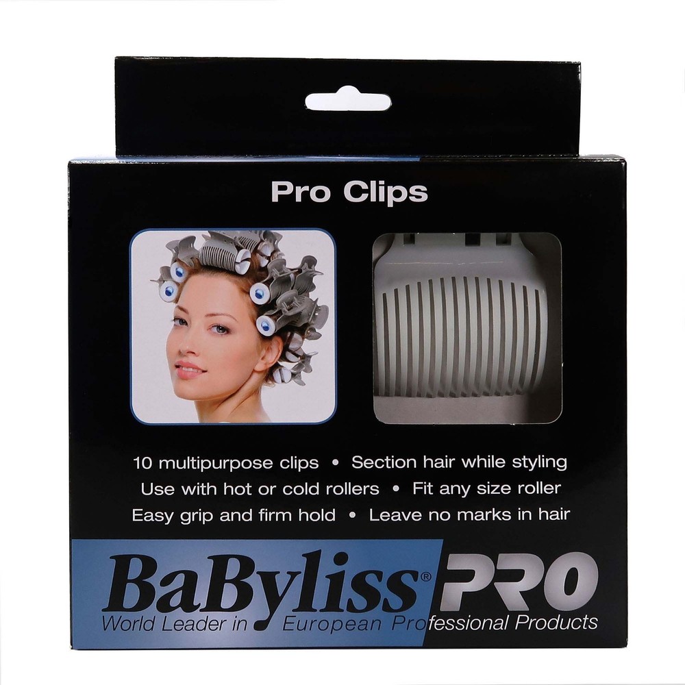 2x BaBylissPRO Clips for Rollers BABPC10