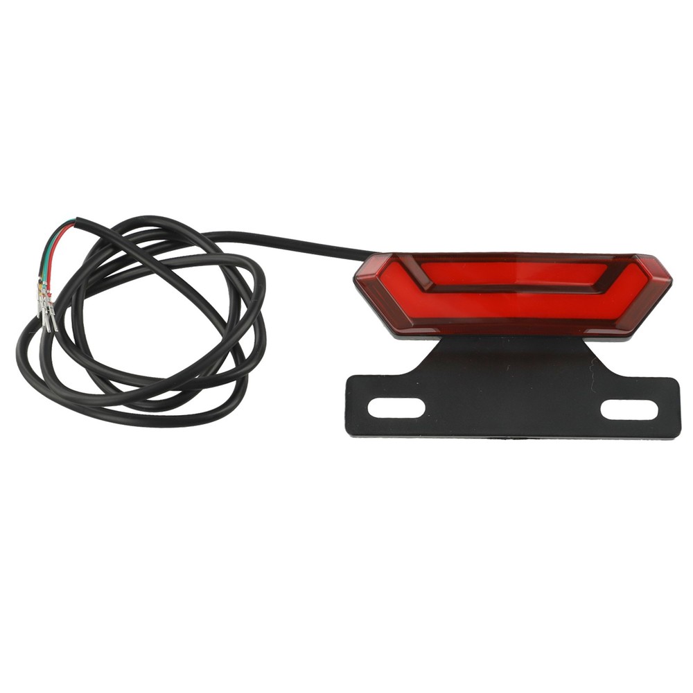 Ebike 4 Pin Rear Tail Light LED Lamp for Safe For Night Riding Experience