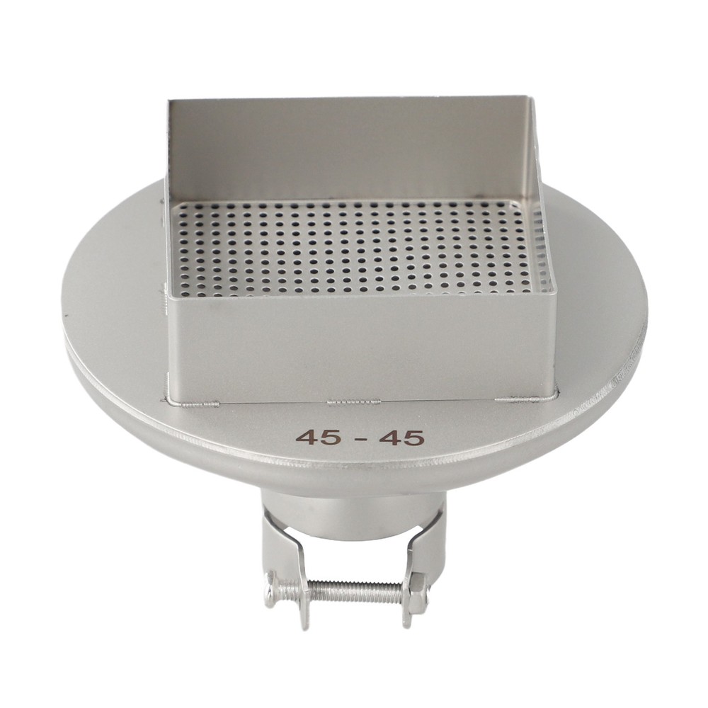 Hot Air Square Nozzle 45mm with Adjustable Screws for Enhanced Stability
