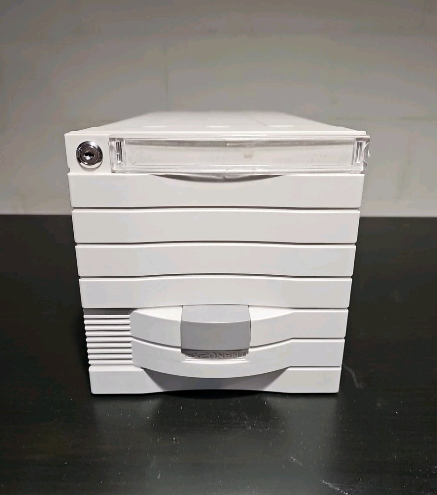 1 Vintage Exponent Media Storage Floppy Disk Holder No Key