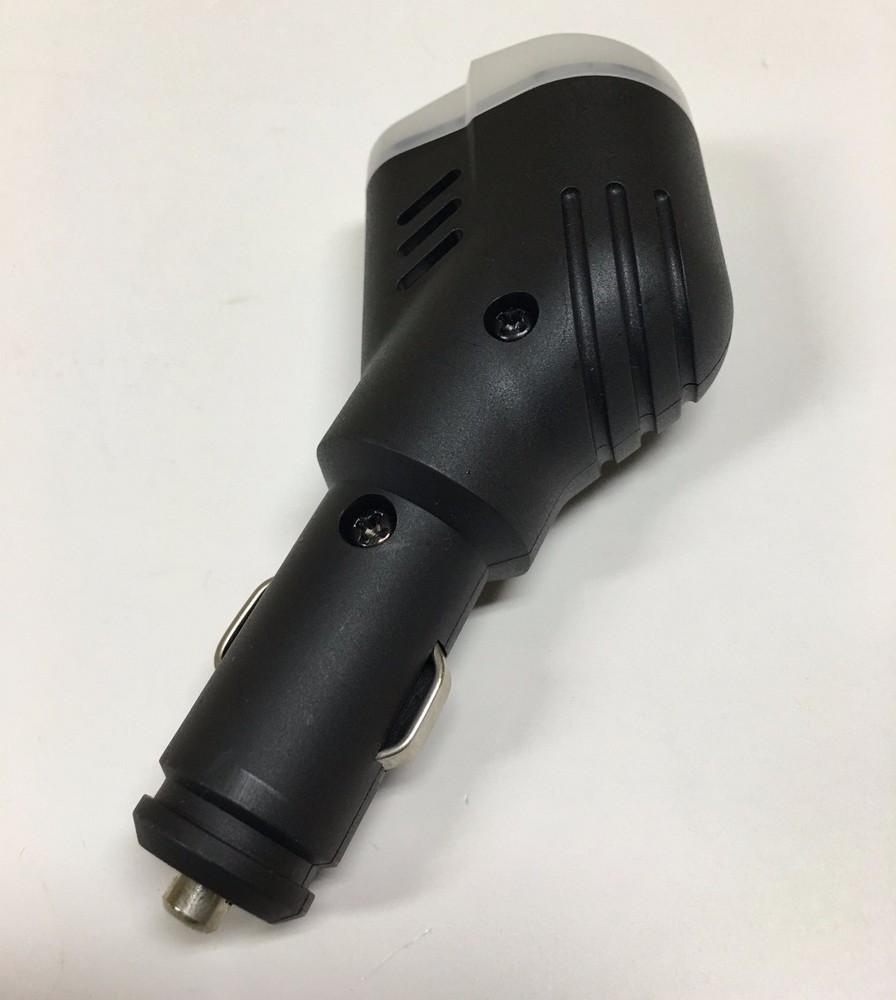 ILLUMINATED WHITE LIGHT CAR SOCKET POWER CHARGER ADAPTER CIGARETTE LIGHTER FW049