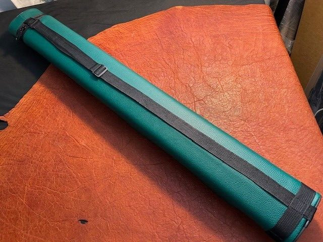 TNT Hard 2x2 Pool Cue Case. Green