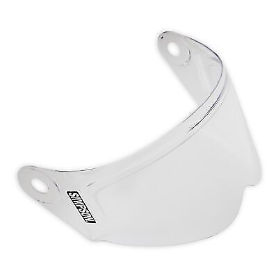 Simpson Motorcycle Helmet Replacement Shield Clear - Mod Bandit MBCSE