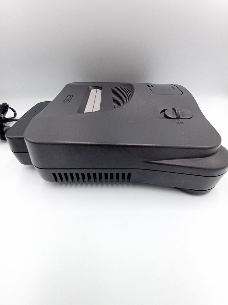 Nintendo 64 Black Console System Boxed Controller Manual N64 NTSC-J CIB Complete