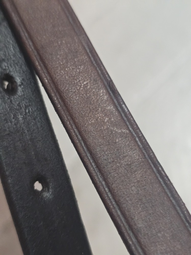 US Cavalry M1917 Leather Canteen Strap. Very Nice.