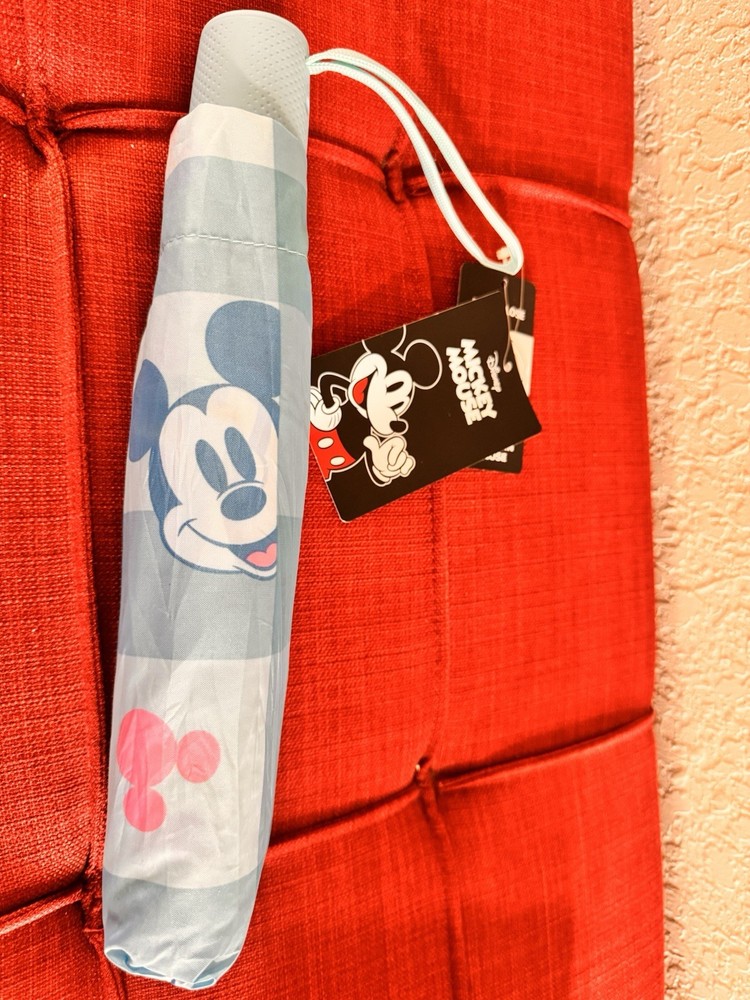 Disney Mickey Mouse Rain Umbrella Auto Open