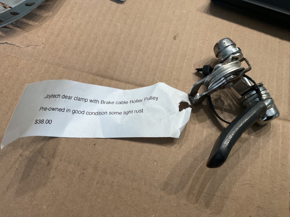 Joytech rear clamp with brake cable rollar pulley