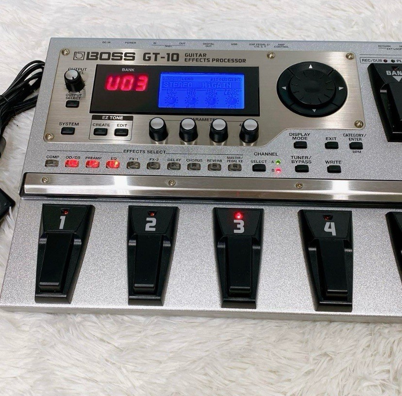 BOSS GT 10 guitar effects processor w/ box From Japan