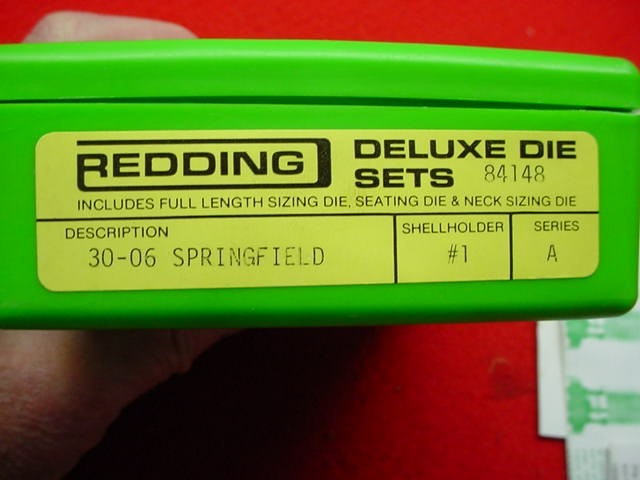 Redding- Deluxe Die Set- #84148- 30-06 Springfield- New!!