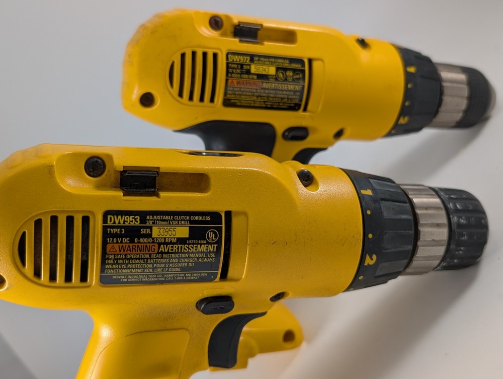 DEWALT Bundle Pack – DW972 & DW953 Cordless Drill & Driver Set