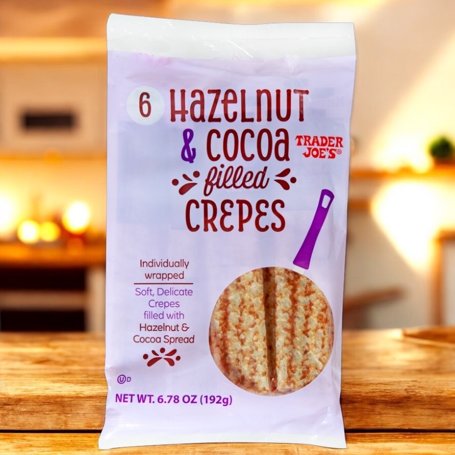 Trader Joe's Hazelnut & Cocoa Filled Crepes
