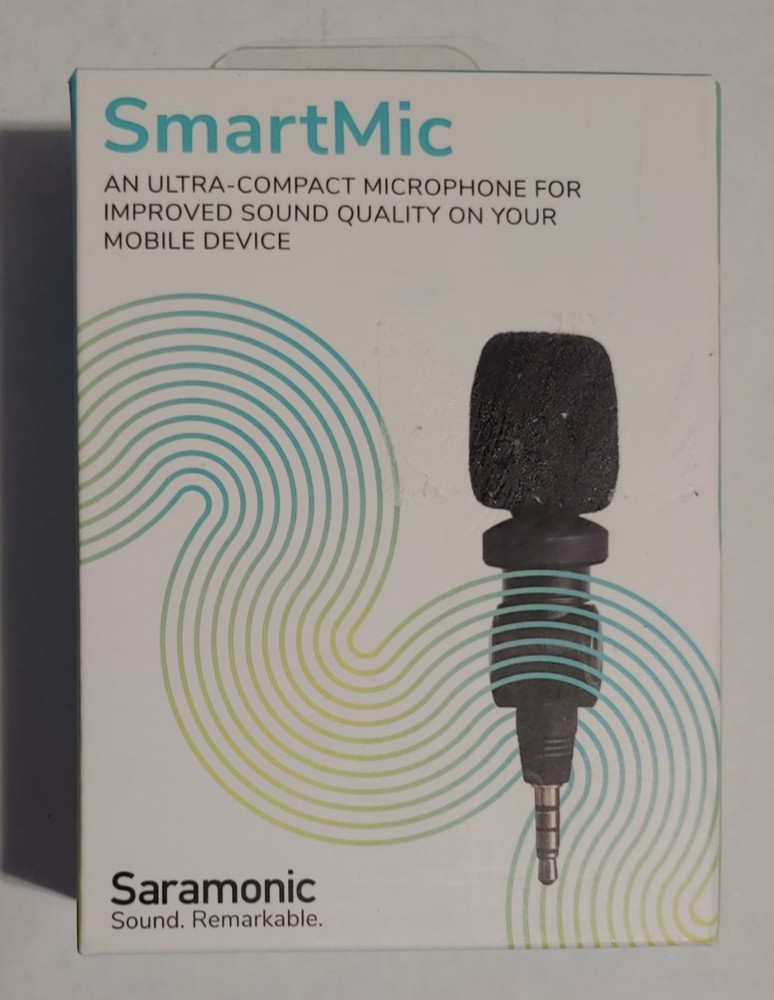 Saramonic SMARTMIC (TRRS) CONDENSER MICROPHONE FOR SMARTPHONES & TABLETS