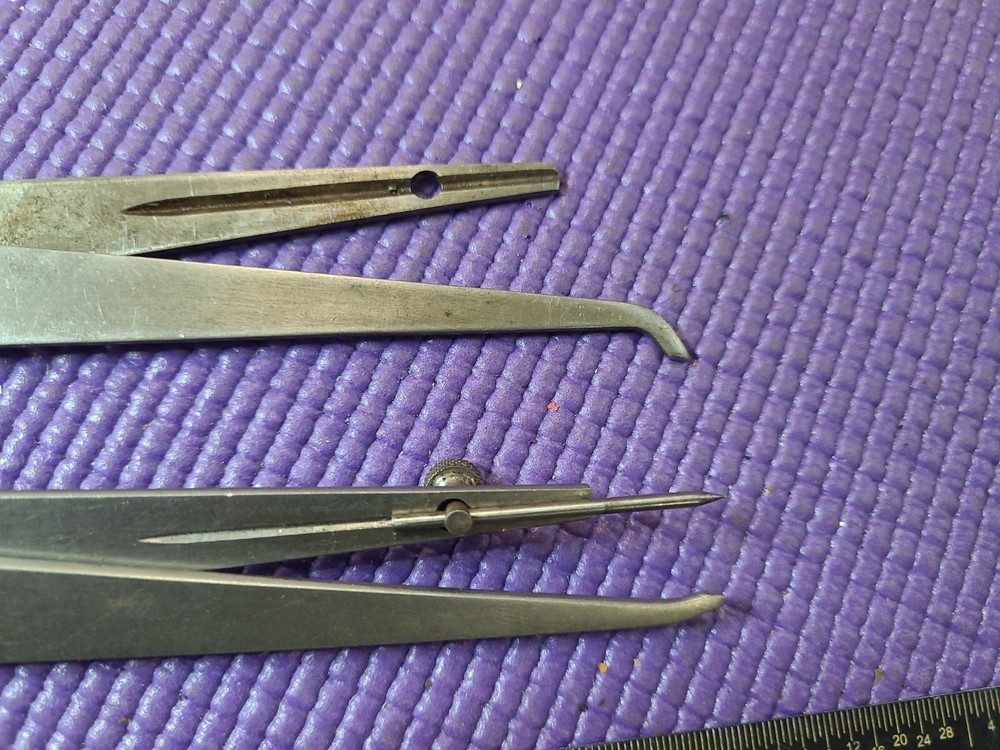 (2) Union Tool Co. Firm Joint Hermaphrodite Calipers