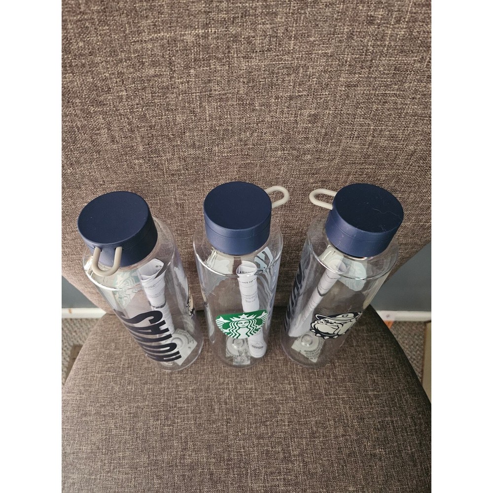 3 New Starbucks Georgetown Hoyas Waterbottles