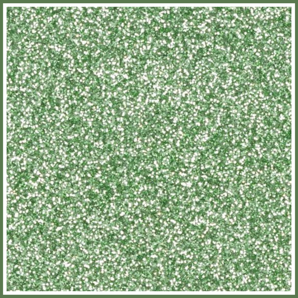 Bright Ocean Green Glitter, Fine .015" Cut, Solvent Resistant Premium Polyester
