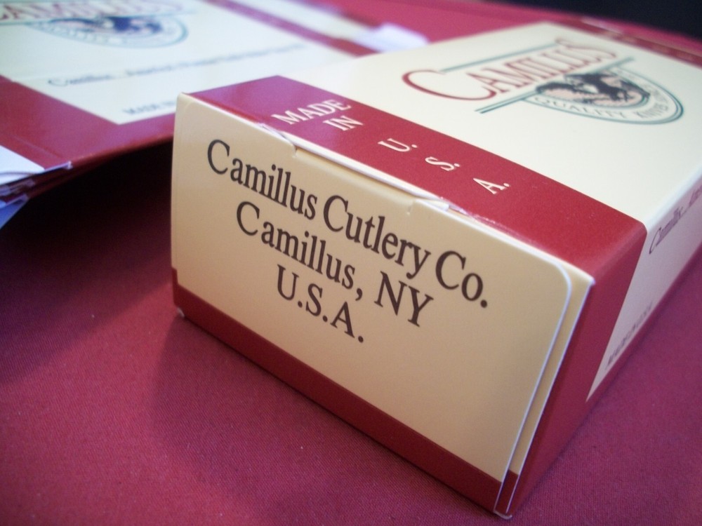 Vintage Camillus Knife Box Only, Nos