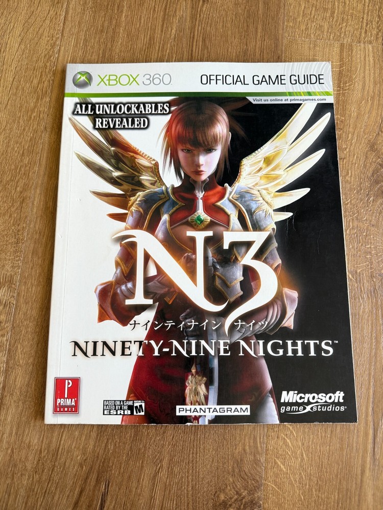 N3 Ninety-Nine Nights Prima Official Strategy Guide Microsoft Xbox 360