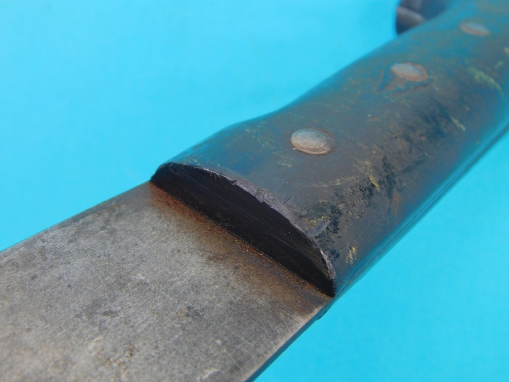 US WW2 Vintage Collins Machete Knife w/ Scabbard