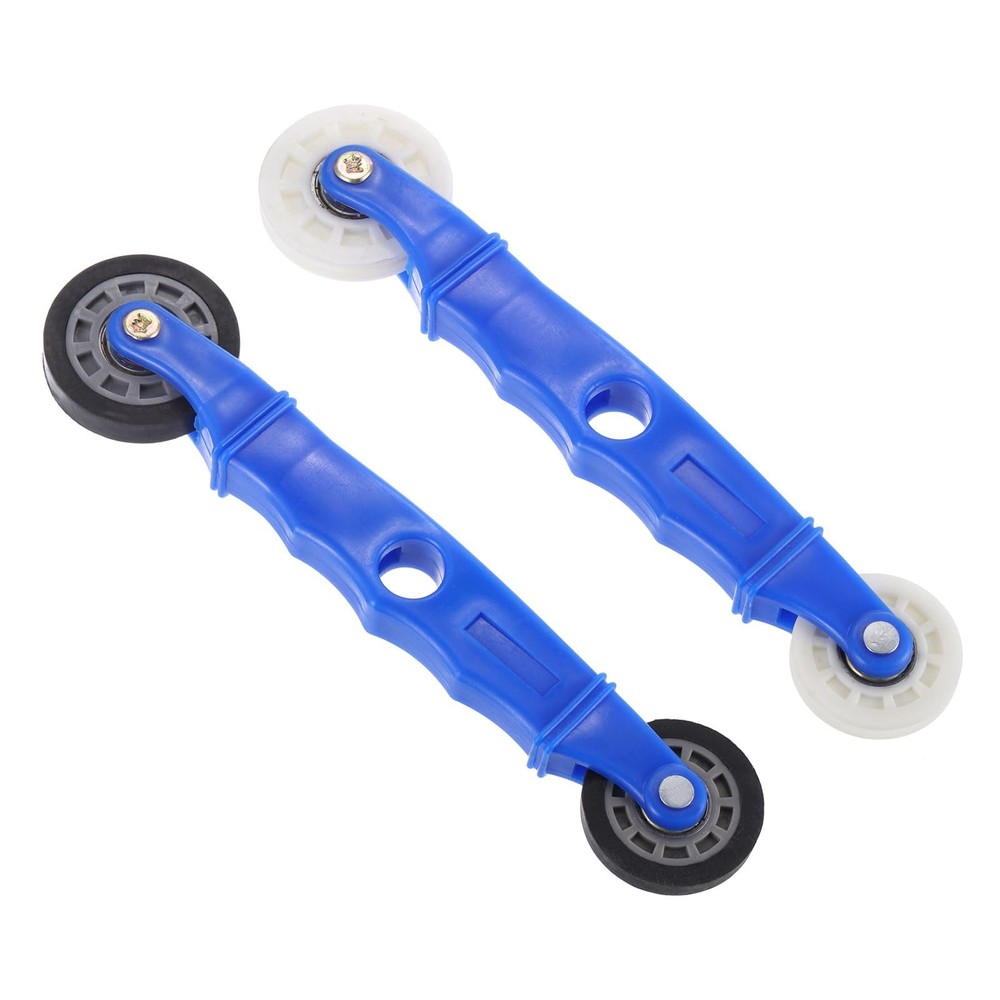 LED Strip Channel Roller Tool, 2Pcs Flat/U-Groove Wheels with Plastic Handle ...