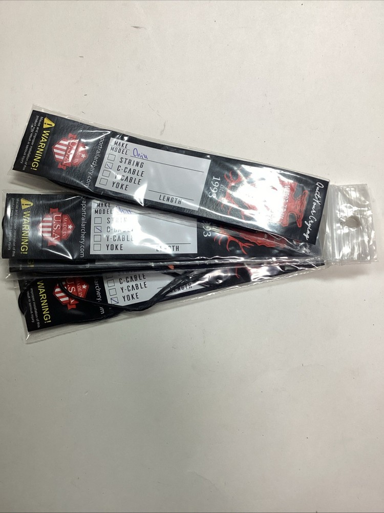 Mathews Chill Vapor Trail String Set Black