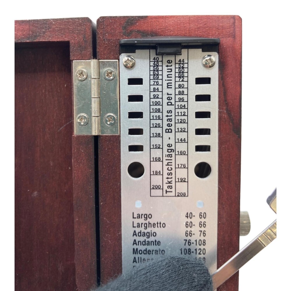 WITTNER Super Mini Wood Metronome Brown