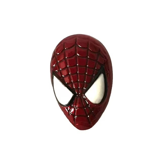 Spider-Man Lapel Pin With Loop to Wear as Necklace