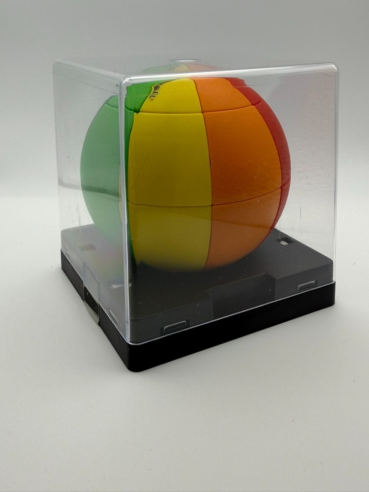 Masterball Puzzle Rainbow Sphere 3D Brain Teaser w/ Case Instructions