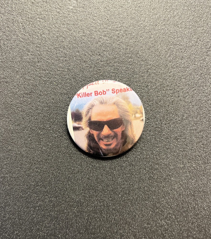 Twin Peaks Killer Bob Pinback Button. Original Handmade 1.5” Button. David Lynch