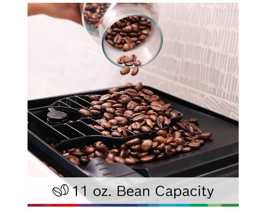 Bosch 800 Series Fully Automatic Espresso and Coffee Machine – 36 Drinks with Co