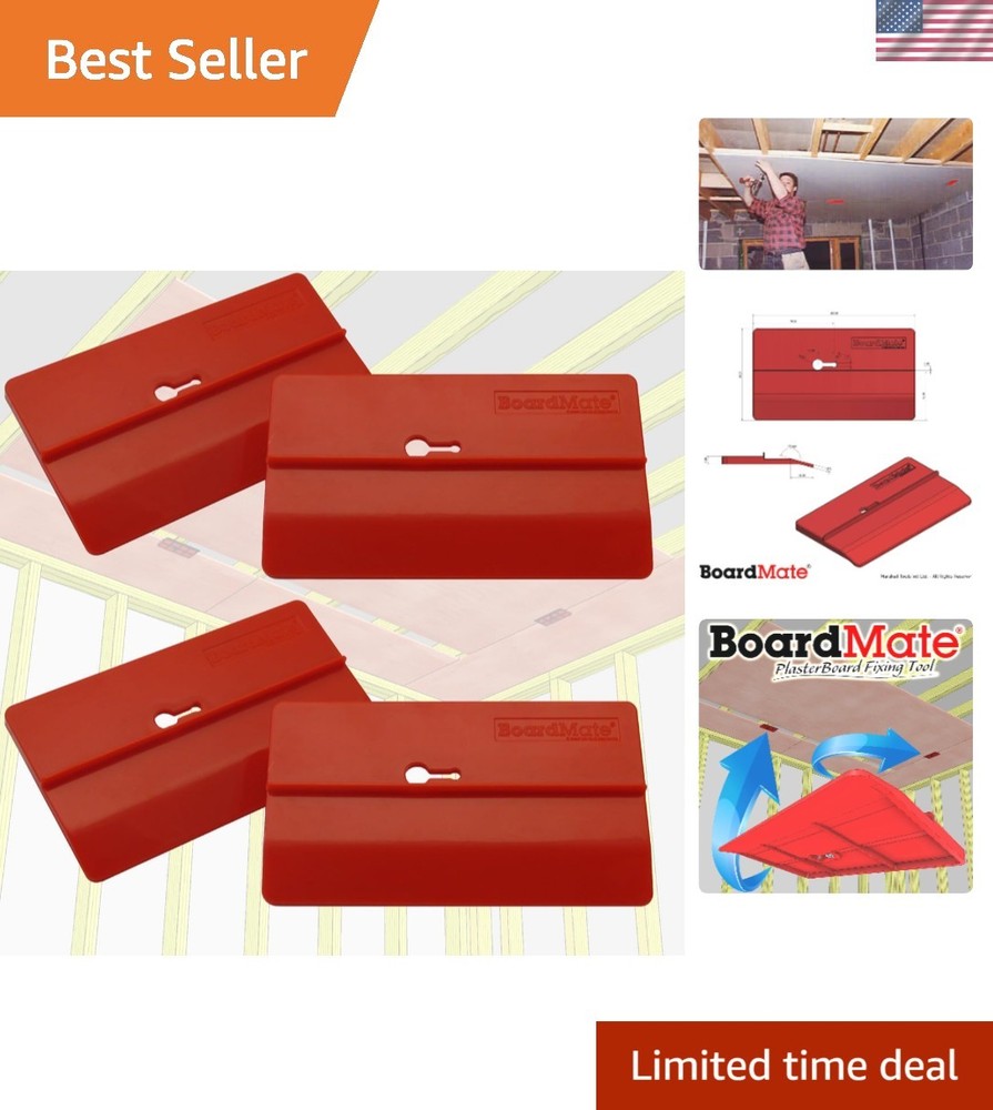 Drywall Fitting Tool, Supports The Board in Place While Installing 2 Sets - 4 s