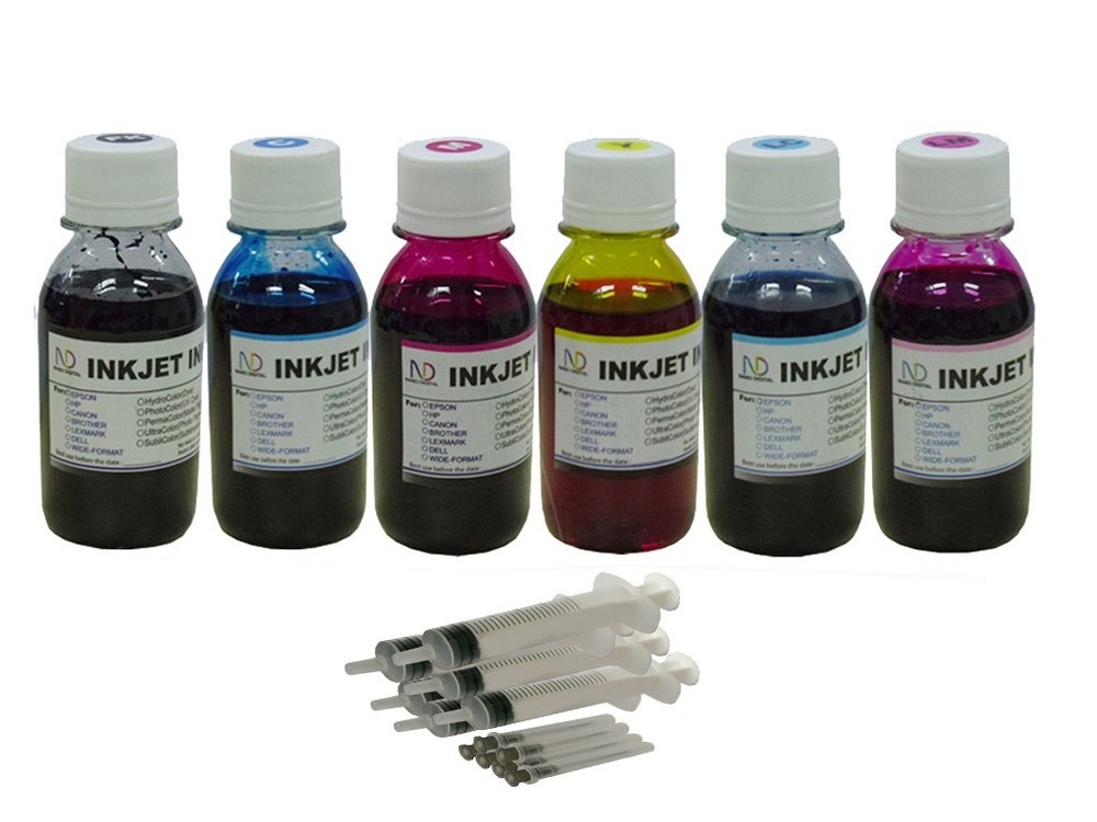 6x100ml Non-Original Refill inks for 79 Printer 1400 1430 cartridges and CISS
