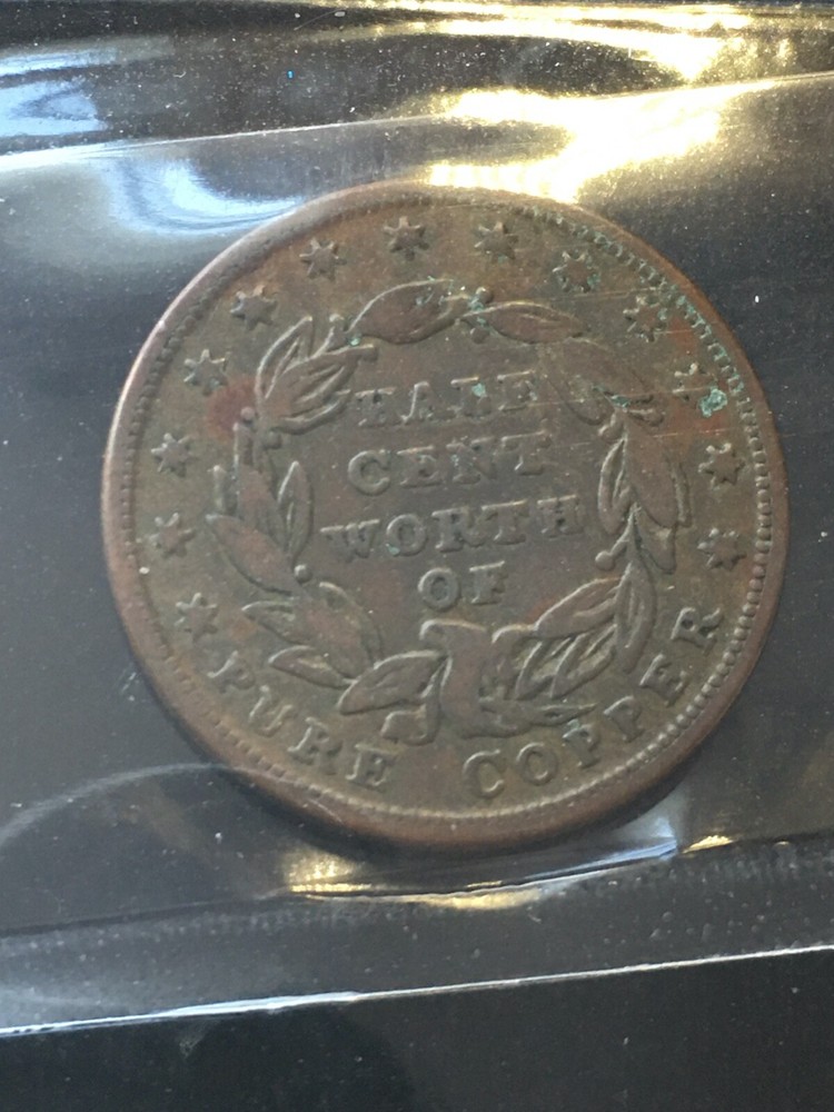 1837 Standard Weight, Hard Times Token, HTT-73