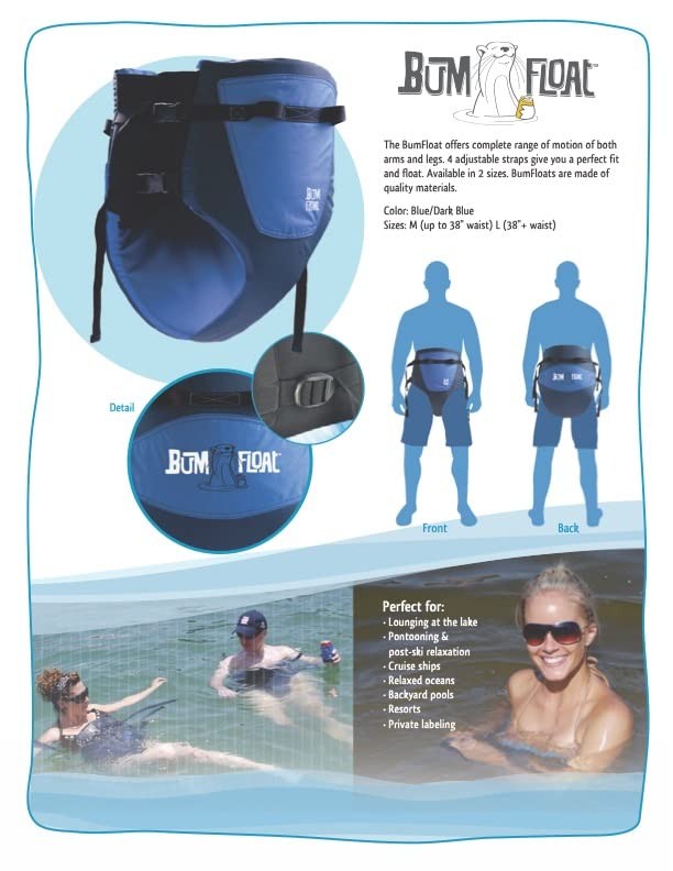 BumFloat - Floating Pants - Hands Free Recreational Floatation Device - Weara...
